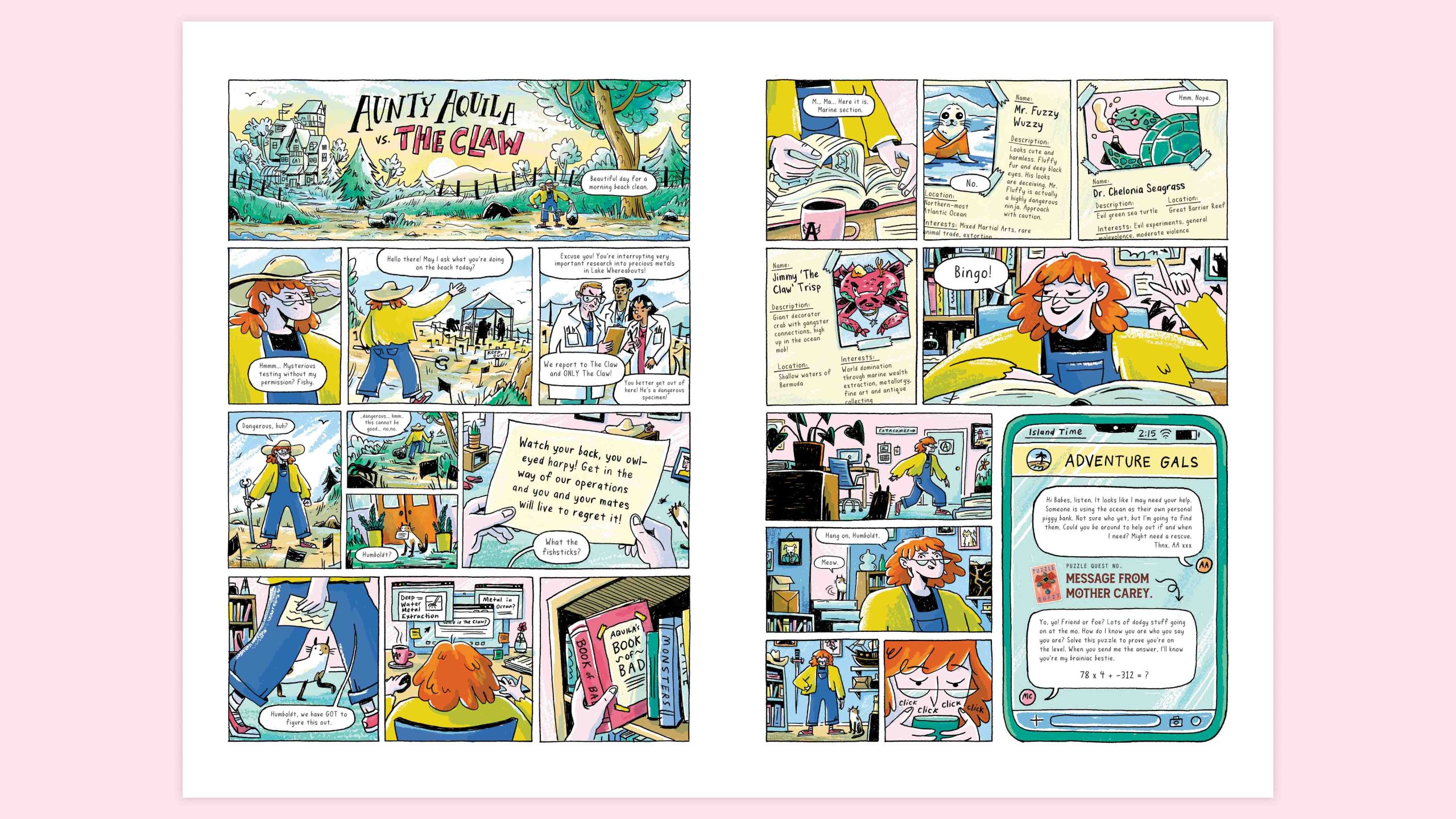 Aunty Aquila vs. The Claw