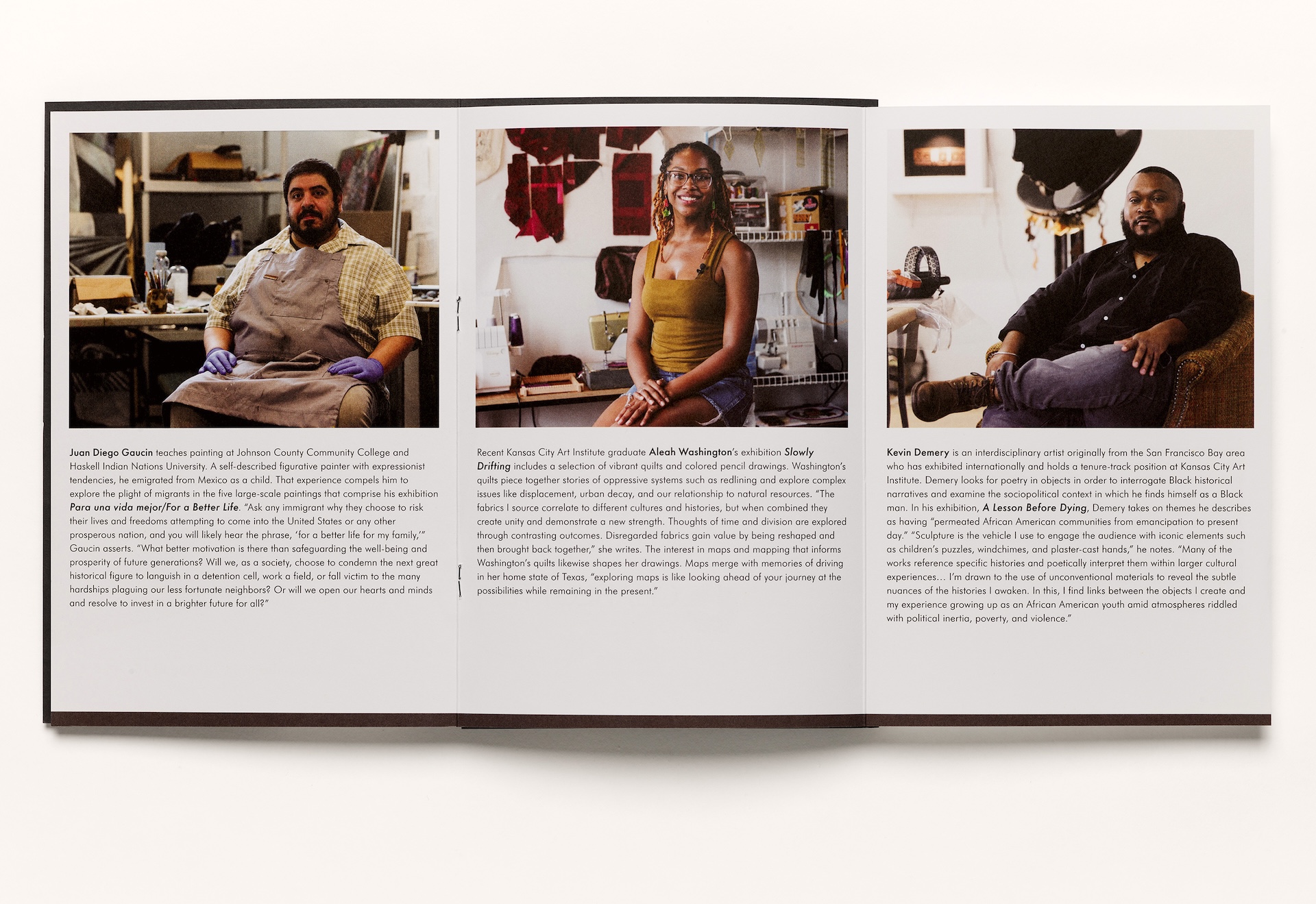 Charlotte Street Foundation Artist Booklet