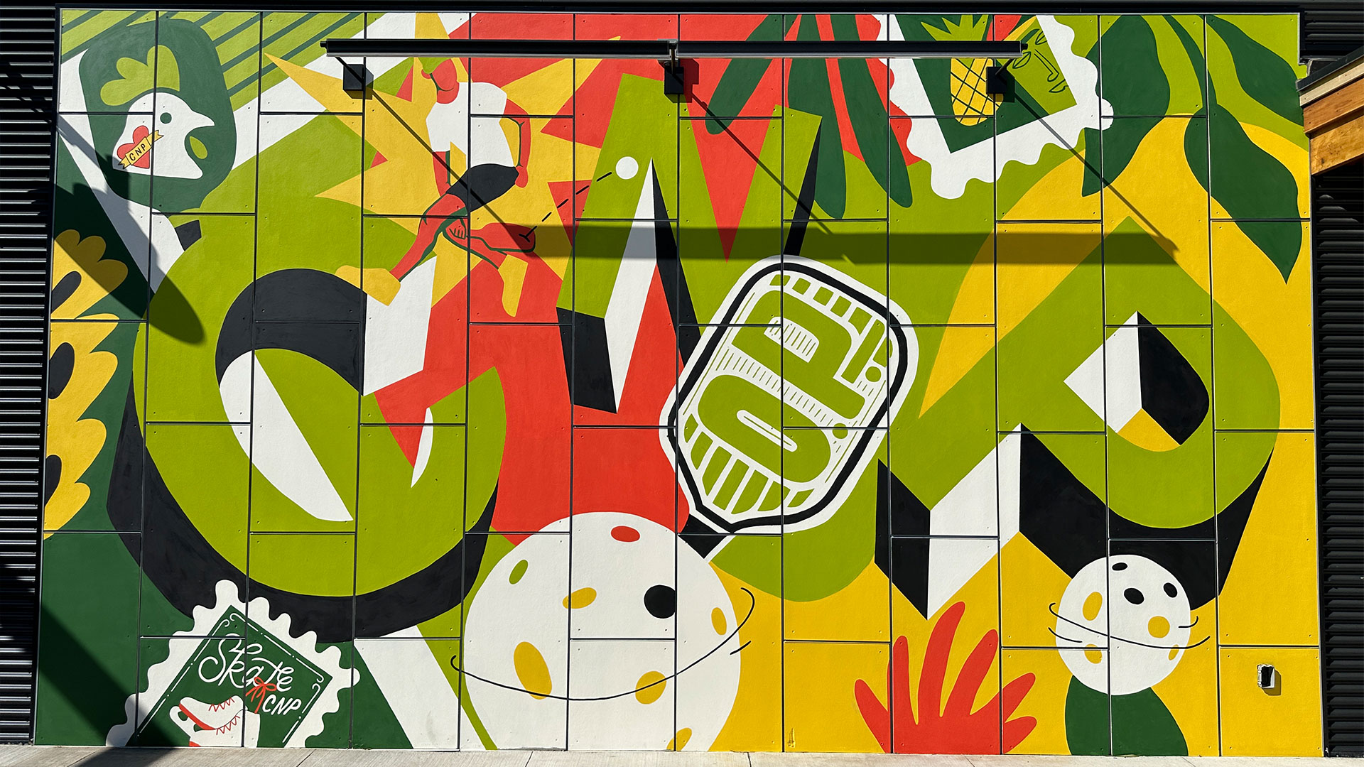 Chicken N Pickle Murals