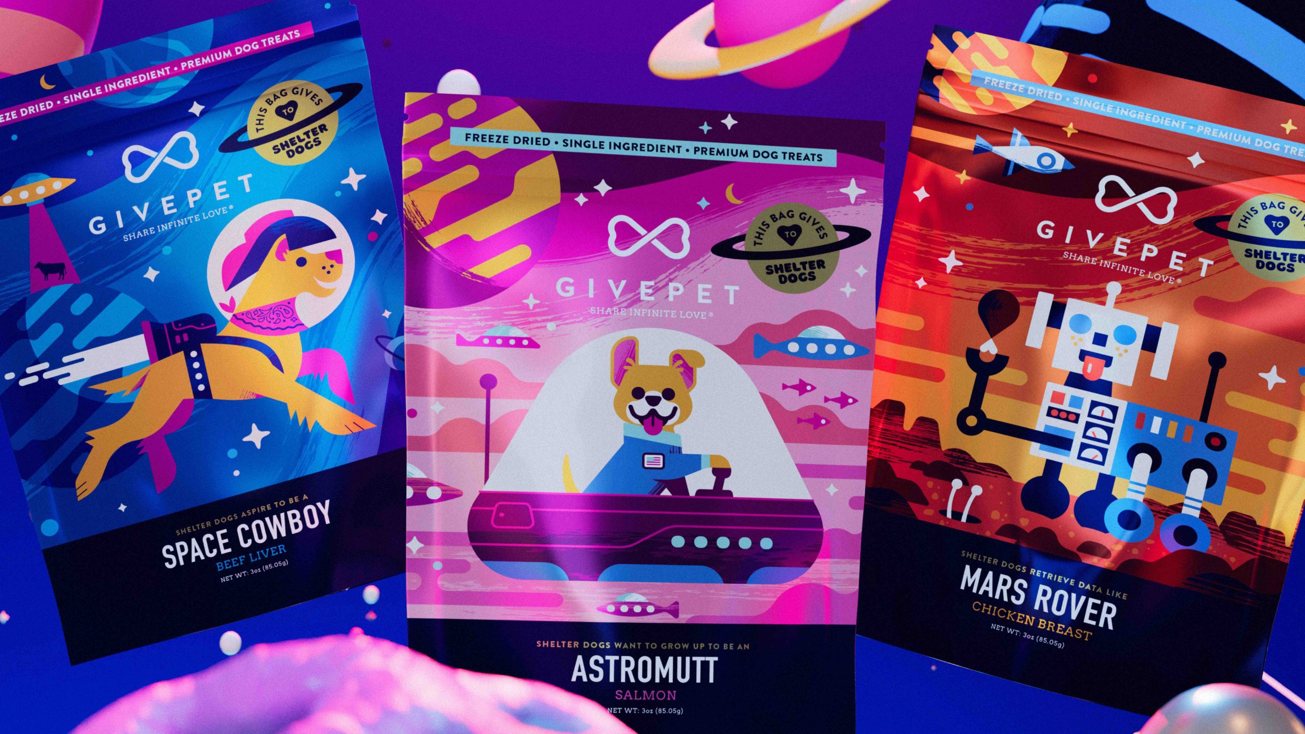 GivePet Freeze Dried Dog Treats