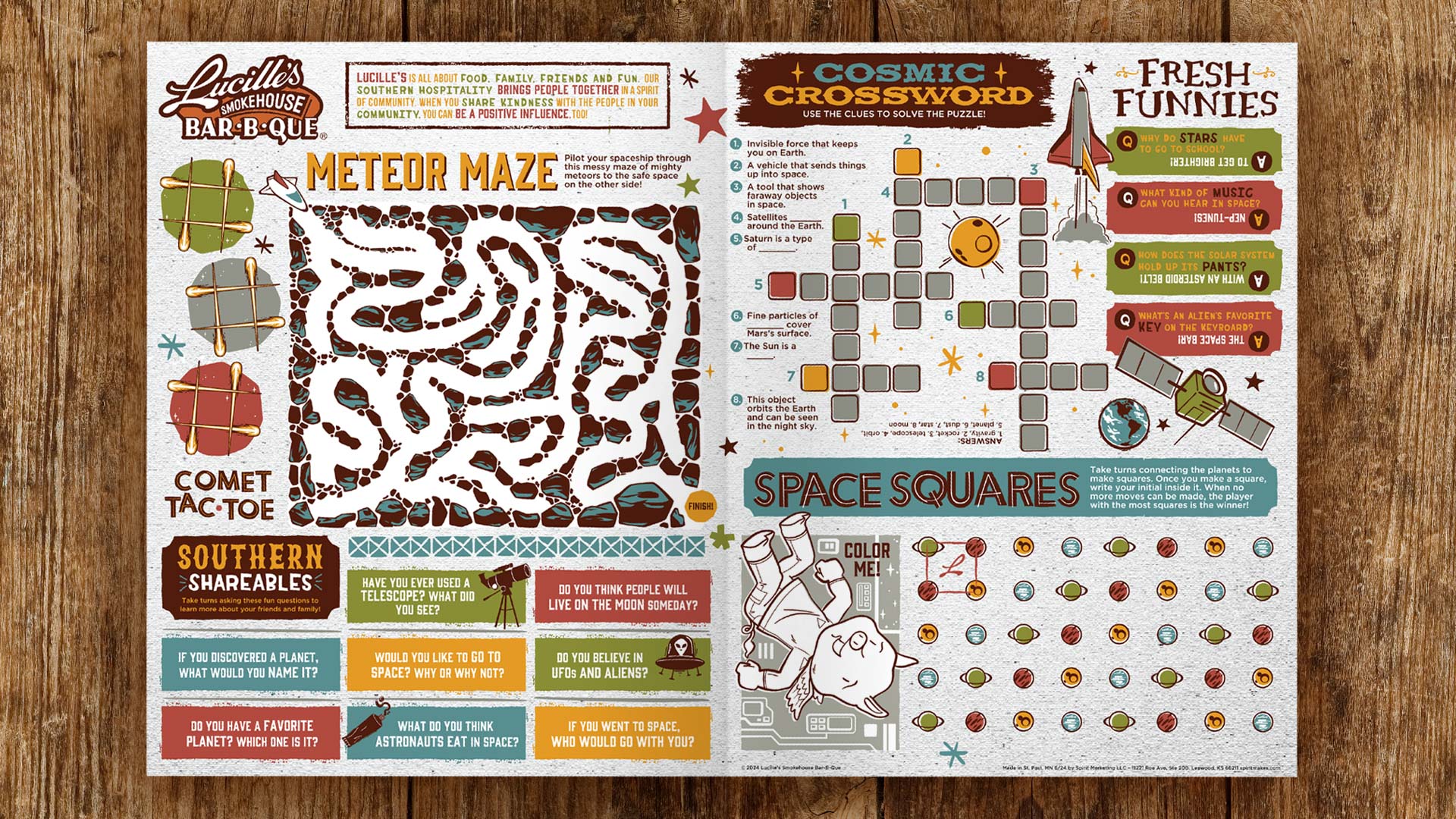 Lucille’s Bar-B-Que Kid’s Program