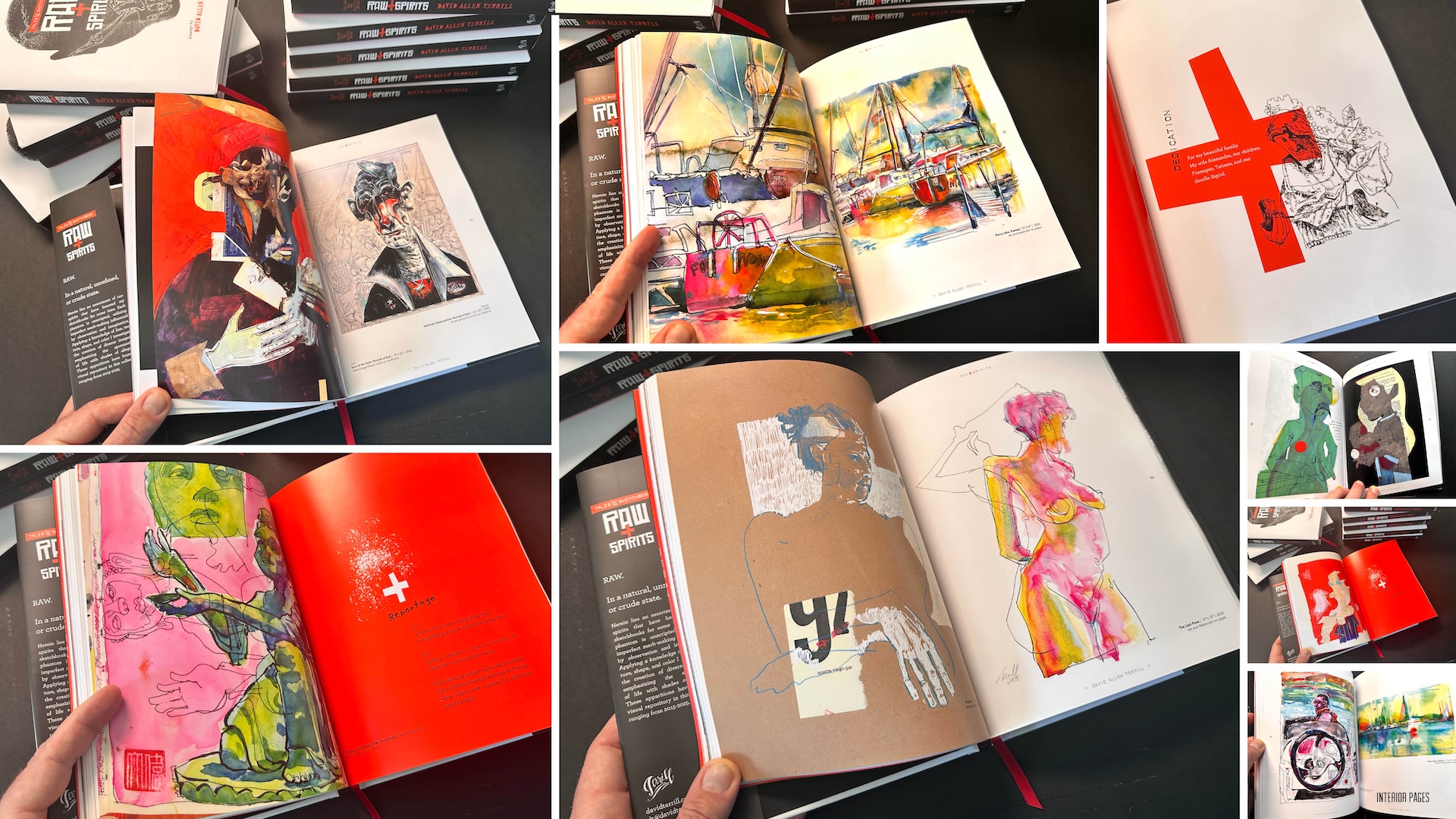 Raw Spirits: Tales from the Sketchbook, Artbook Compendium (2015-2025)