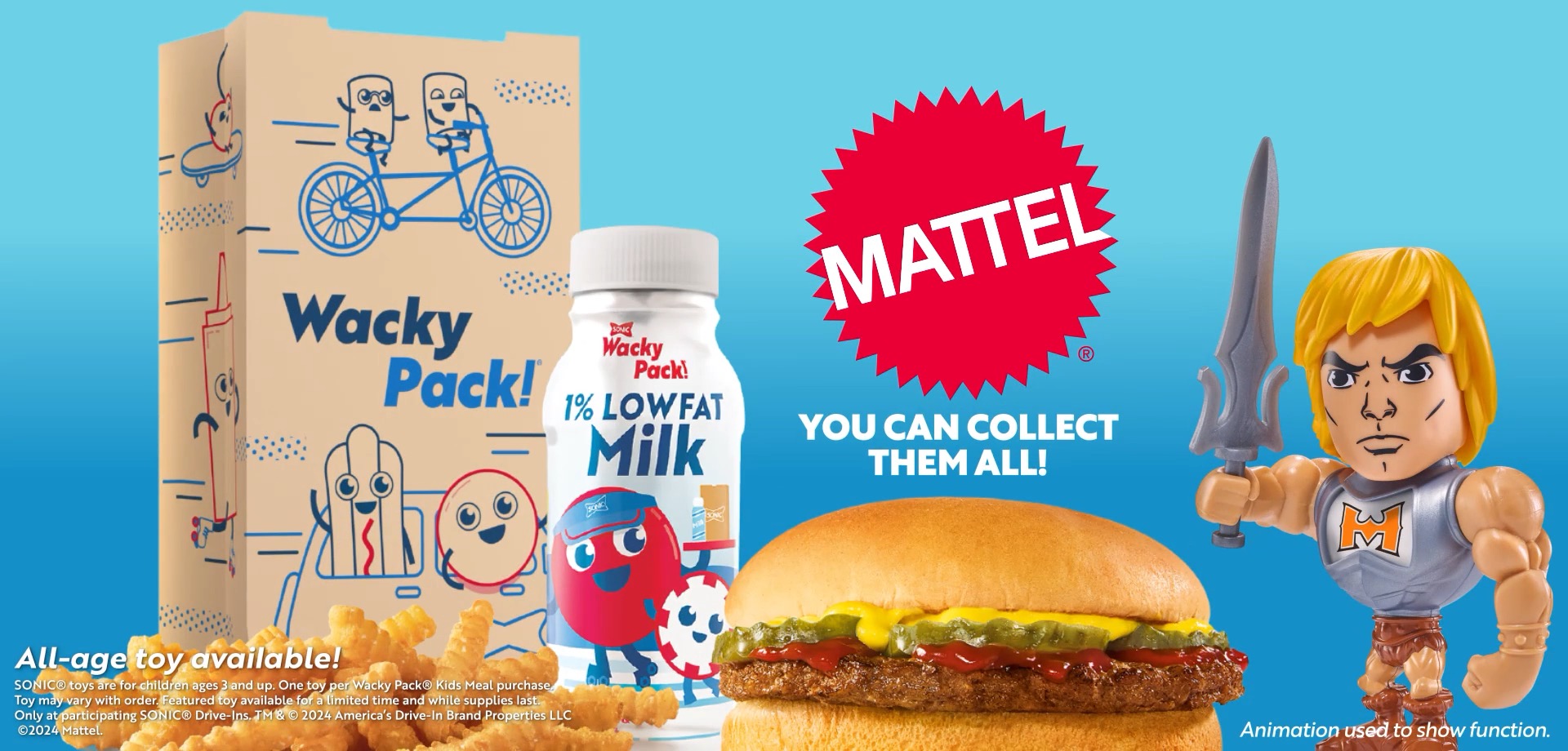 SONIC Mattel Toy Box animation