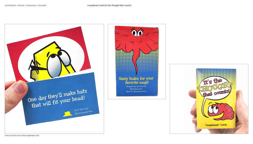 It’s the Thought that Counts! Backhanded Compliment Cards