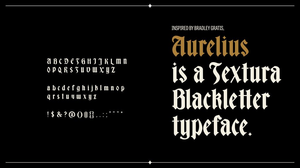 Aurelius Typeface