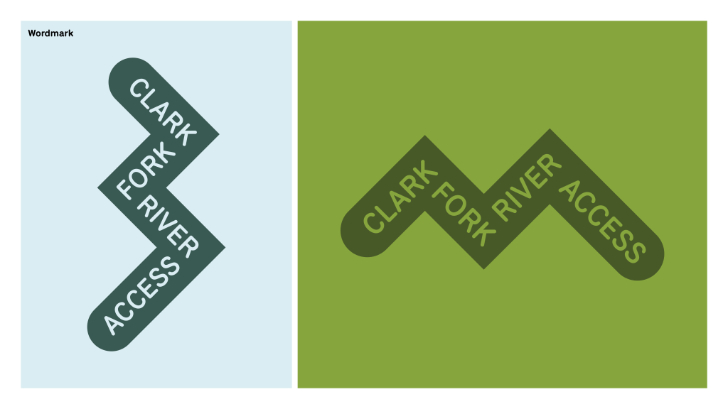 Missoula, Montana River Signage