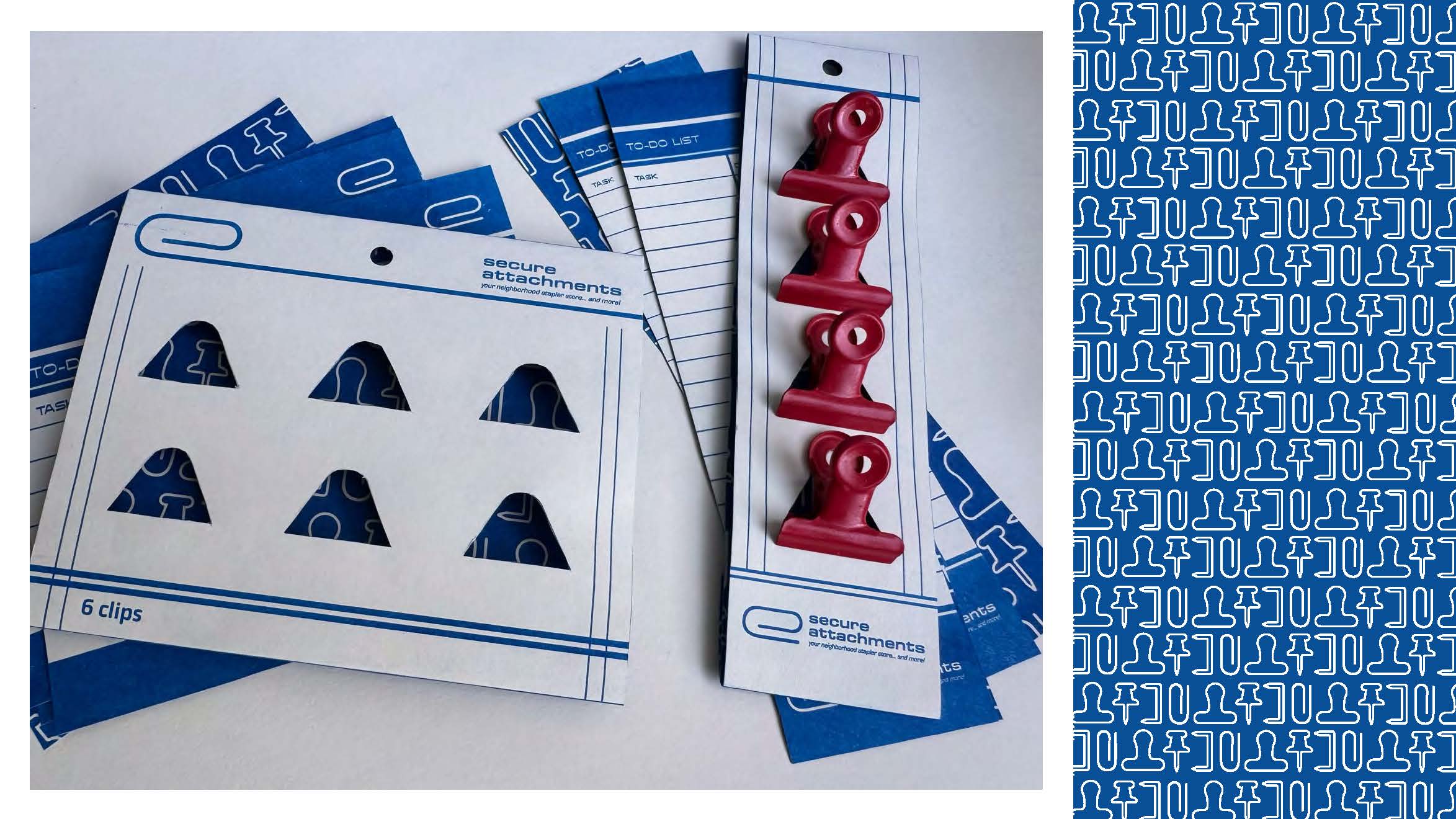 Secure Attachments Clip Packaging Collab