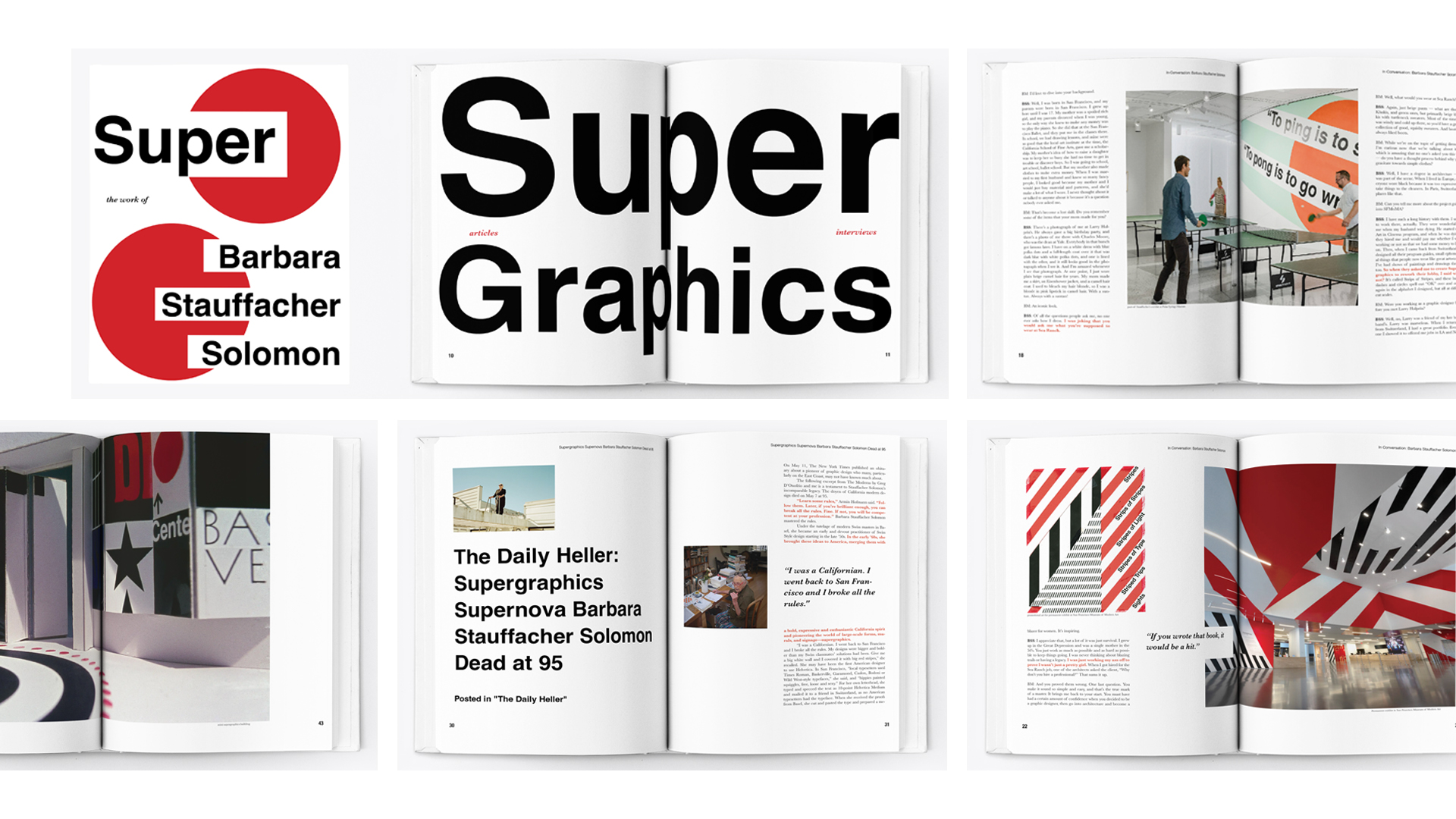 Super Graphics: The Work of Barbara Stauffacher Solomon