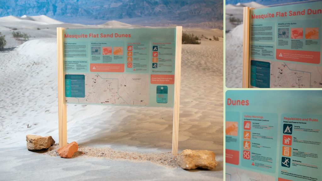 Trailhead Sign System for the NPS Wilderness Kiosks