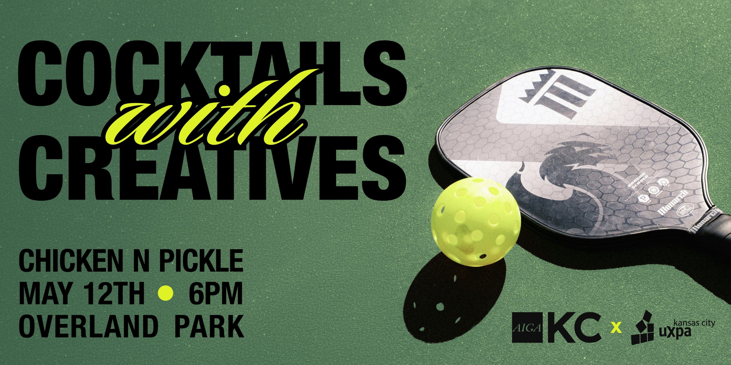 Cocktails with Creatives – Pickleball Edition